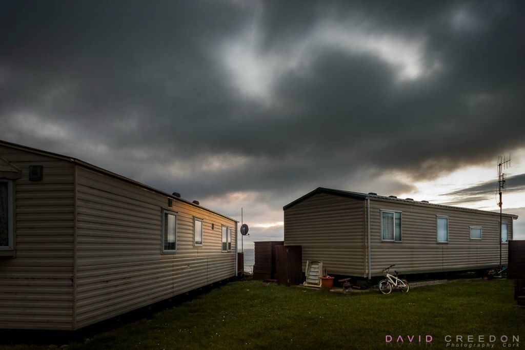 Mobile homes in Garryvoe Co. Cork