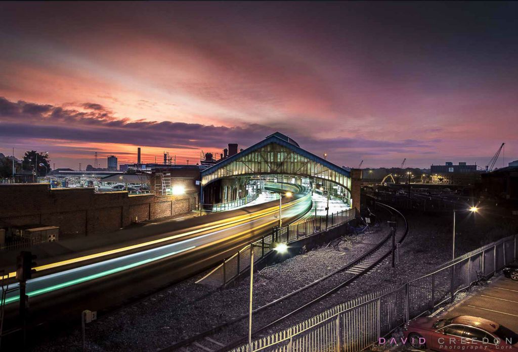 the 0700 train leaving Kent Station for Dublin