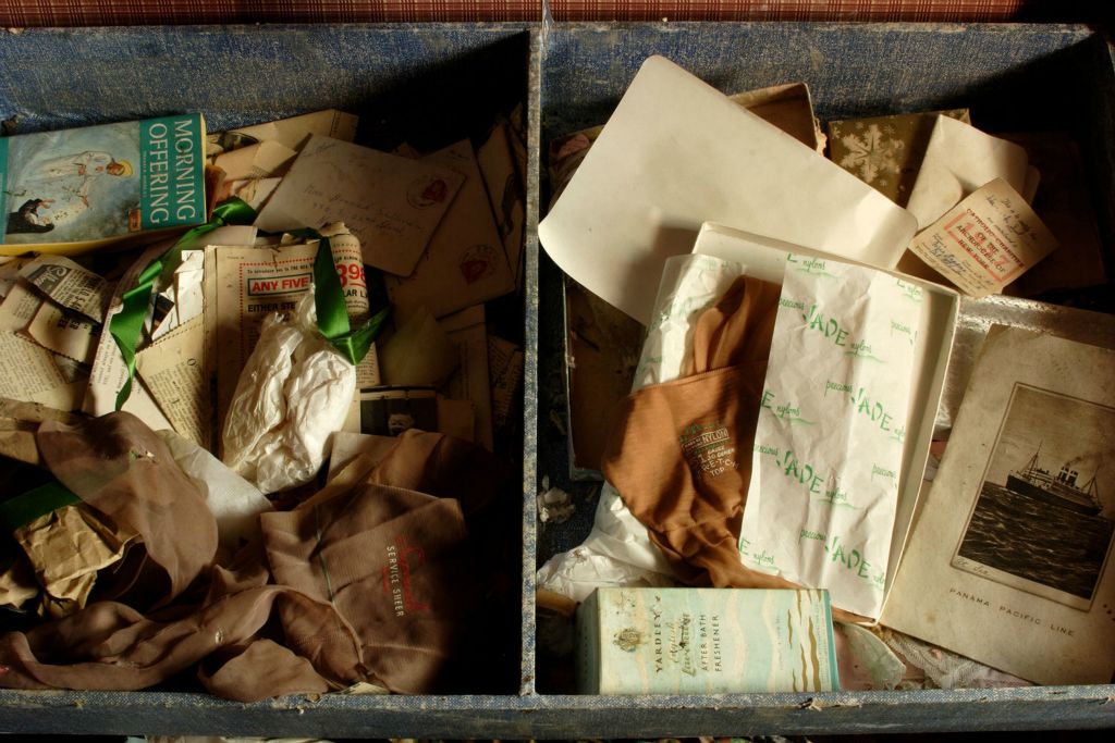The trunk still contained ladies nylon stockings in there original box with the words “Nylons by DuPont” embossed at the top of each stocking, also included among her possessions was a passbook from the National Hibernian Bank in the Bronx that showed that she had savings of nine thousand dollars and a box which contained a bottle of Yardley Bath Freshener.