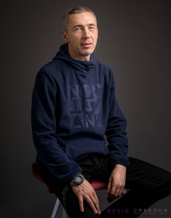 Former Ukrainian soldier  Ihor has  come to Cork to live with his family after a cancer diagnosis took him away from the frontline. 