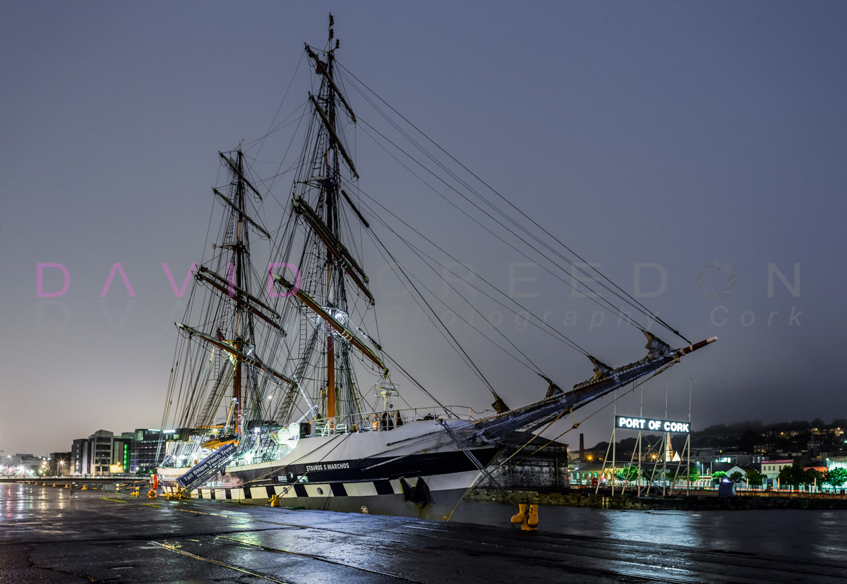 STAVROS S. NIARCHOS berthed on Kennedy Quay Cork 