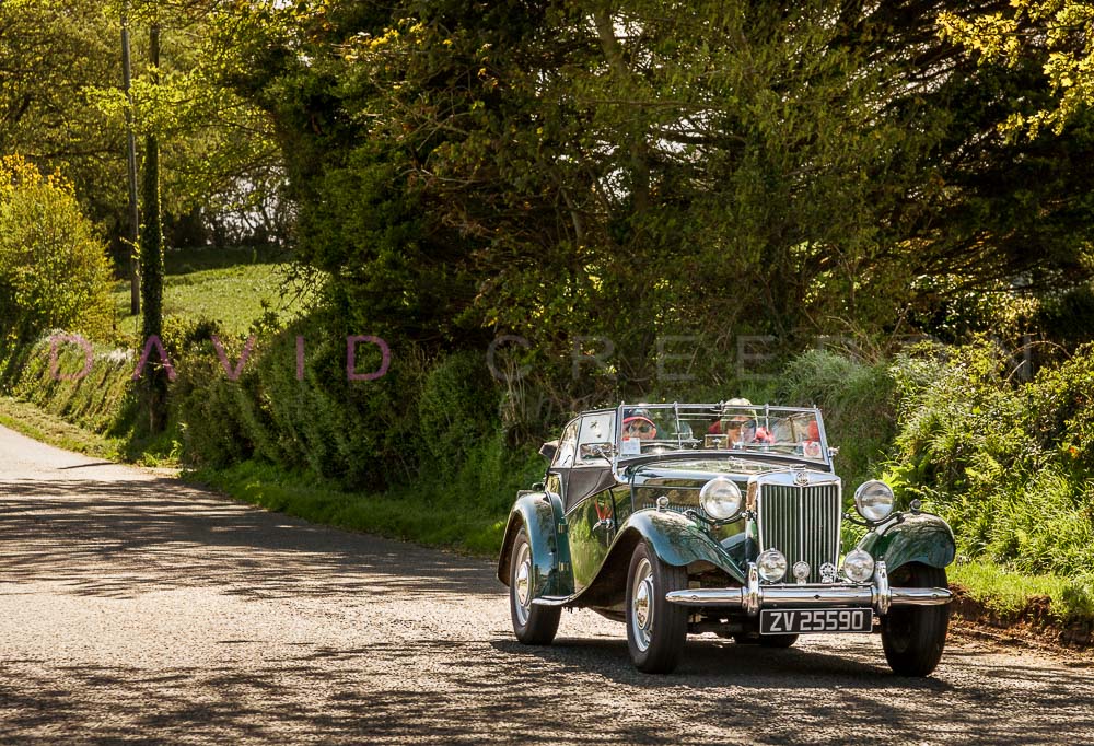 Sunday Drive in a 1953 convertible MG TD