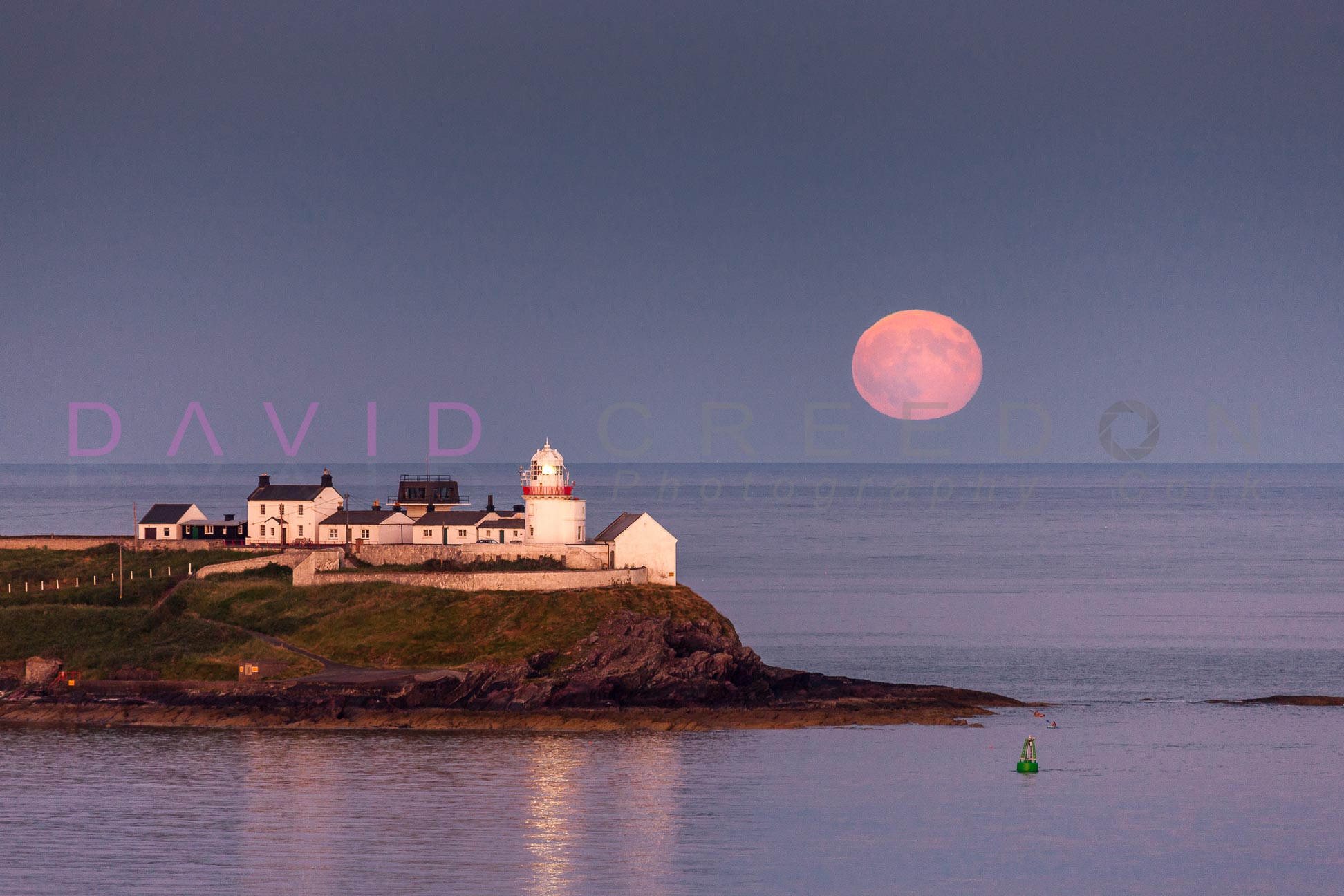 Full Moon at Roches Point