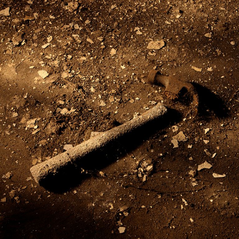 Broken Hammer lies disgarded in the old mashing loft