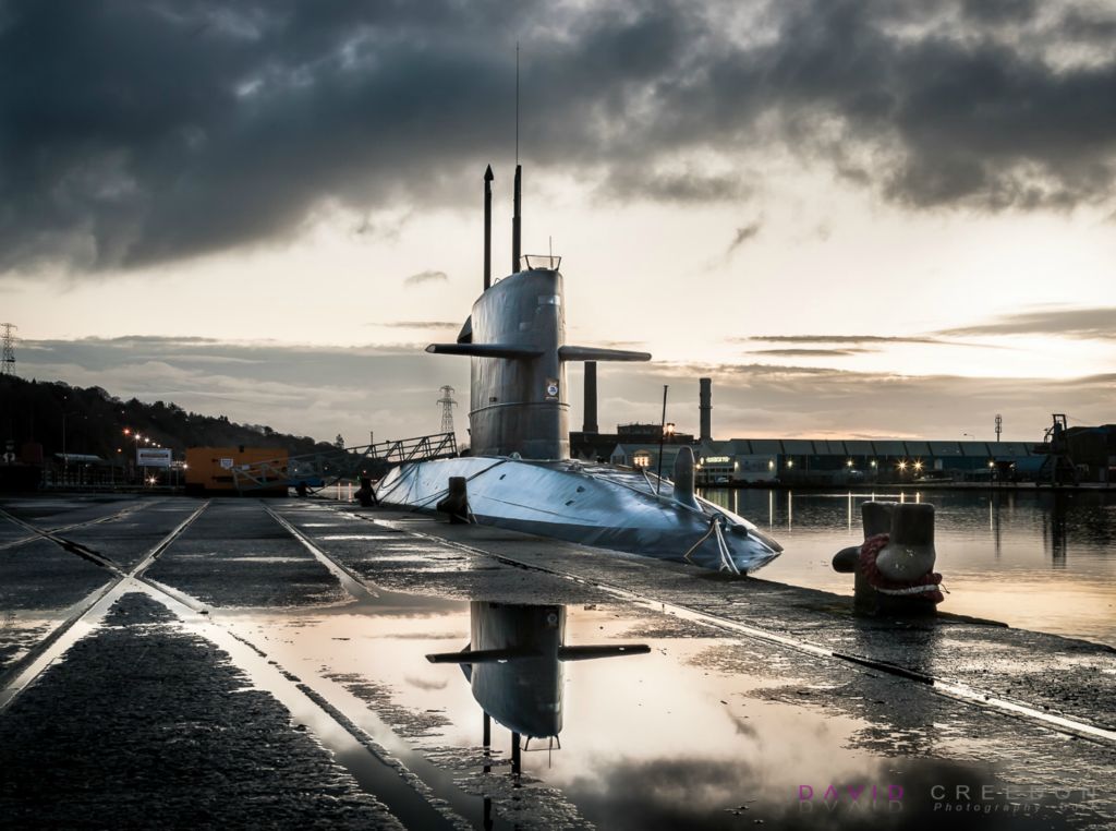 HNLMS Walrus berthed at Horgan's Quay, Cork.