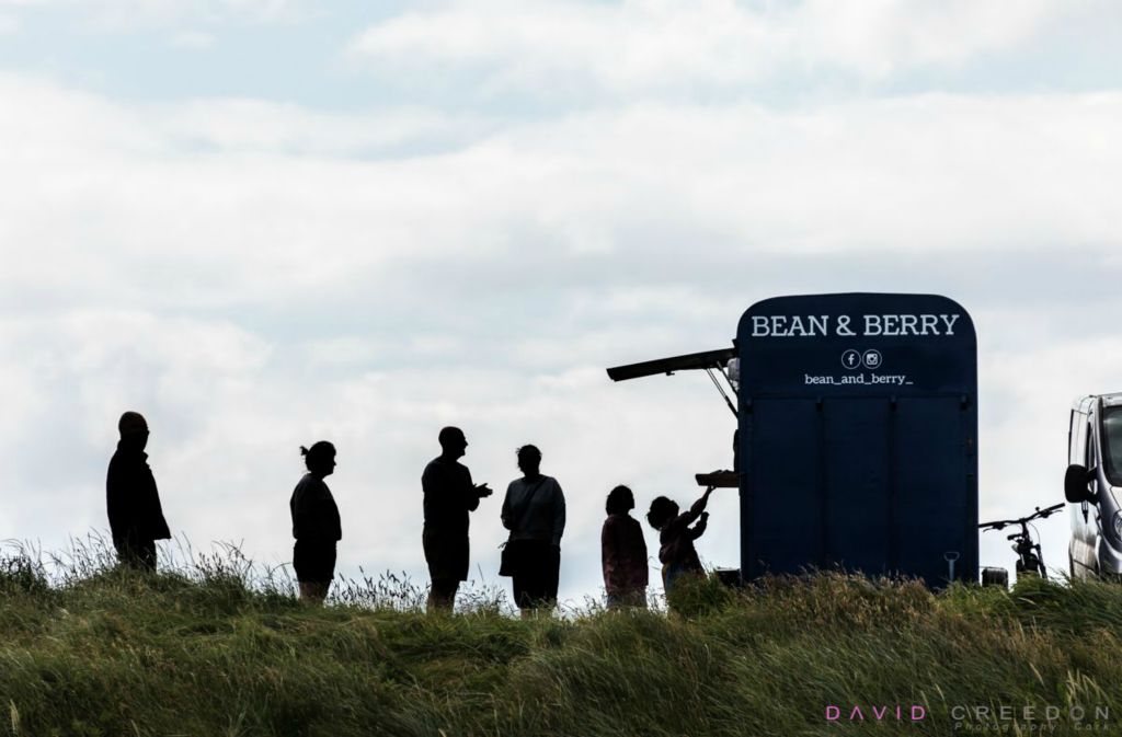 Queue for Coffee at Bean & Berry, Garrettstown, Co. Cork