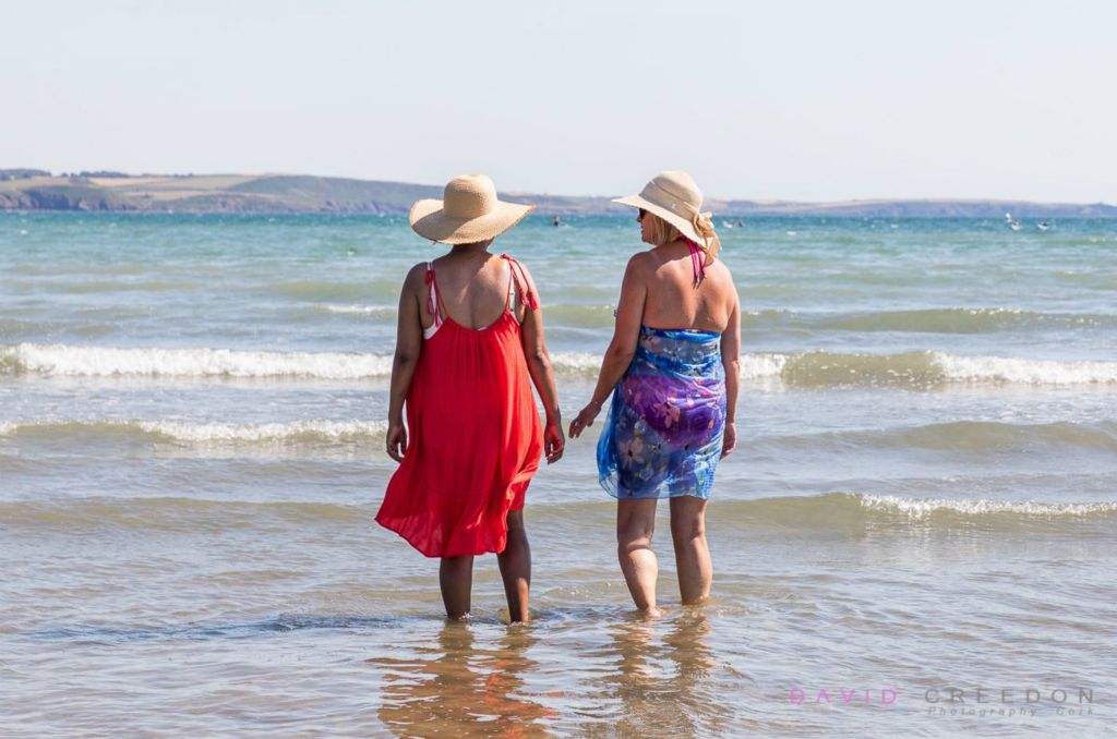 Paddling at Crosshaven
